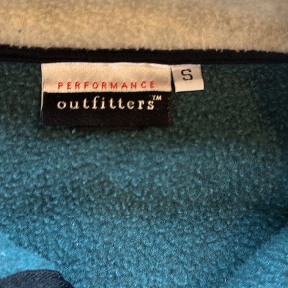 Vtg Performance Outfitters 1/4 zip ski fleece pullover - Picture 2 of 4